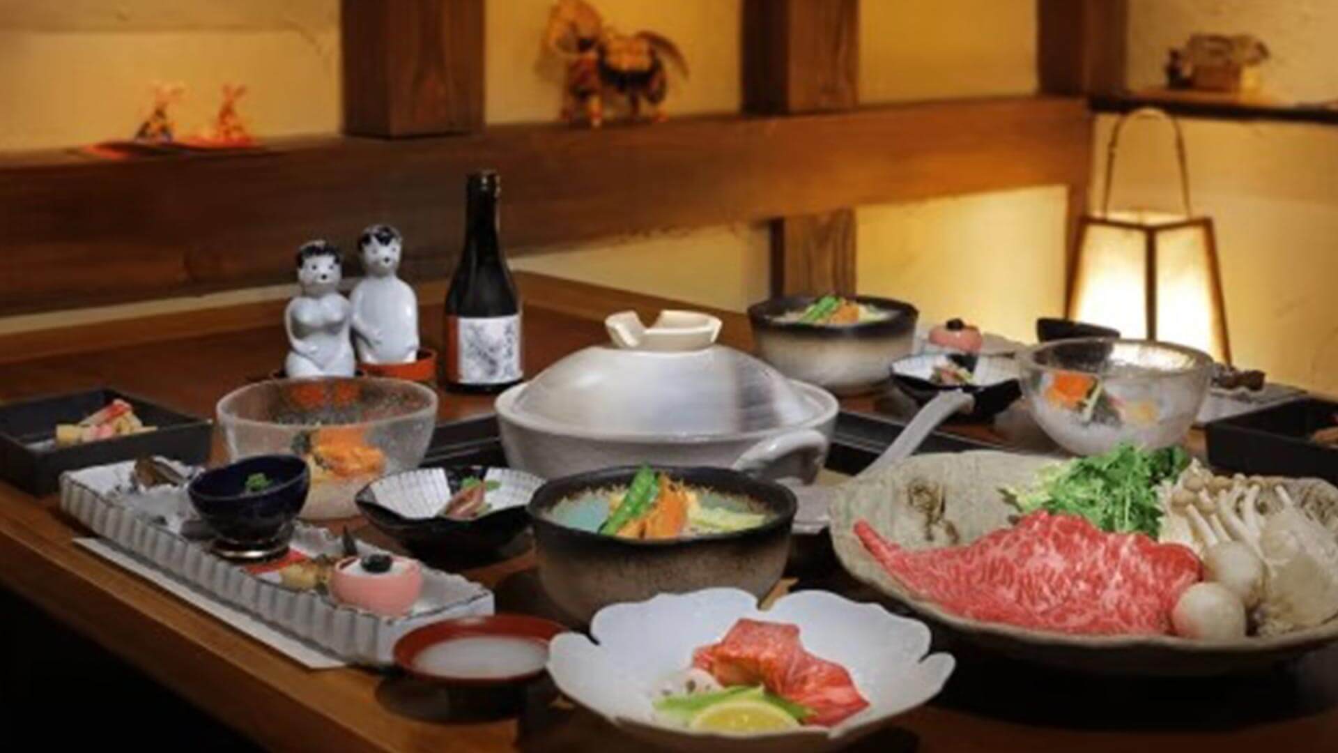 溫泉飯店會席料理