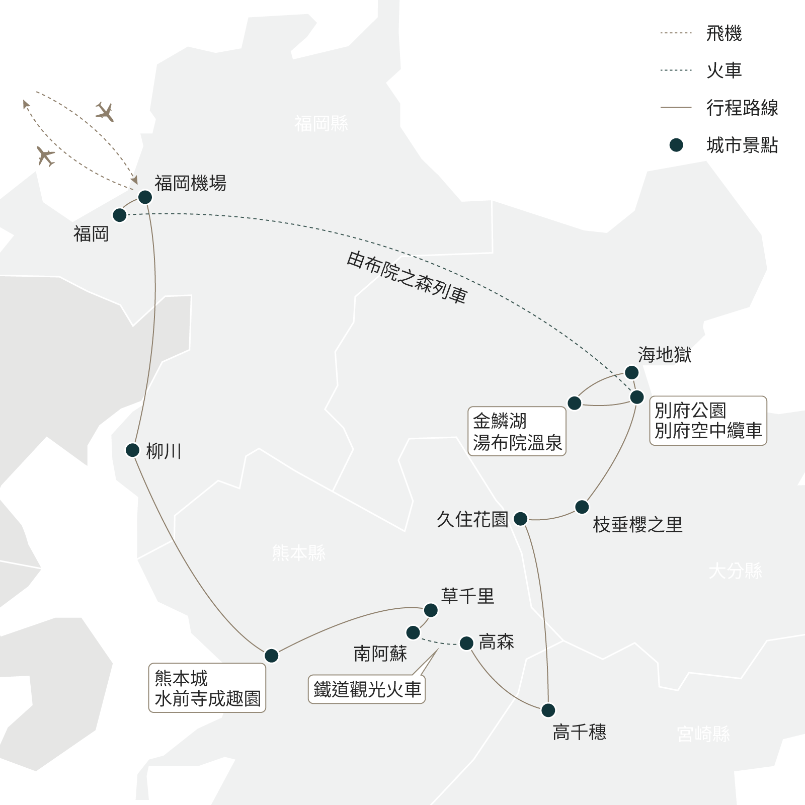 行程地圖